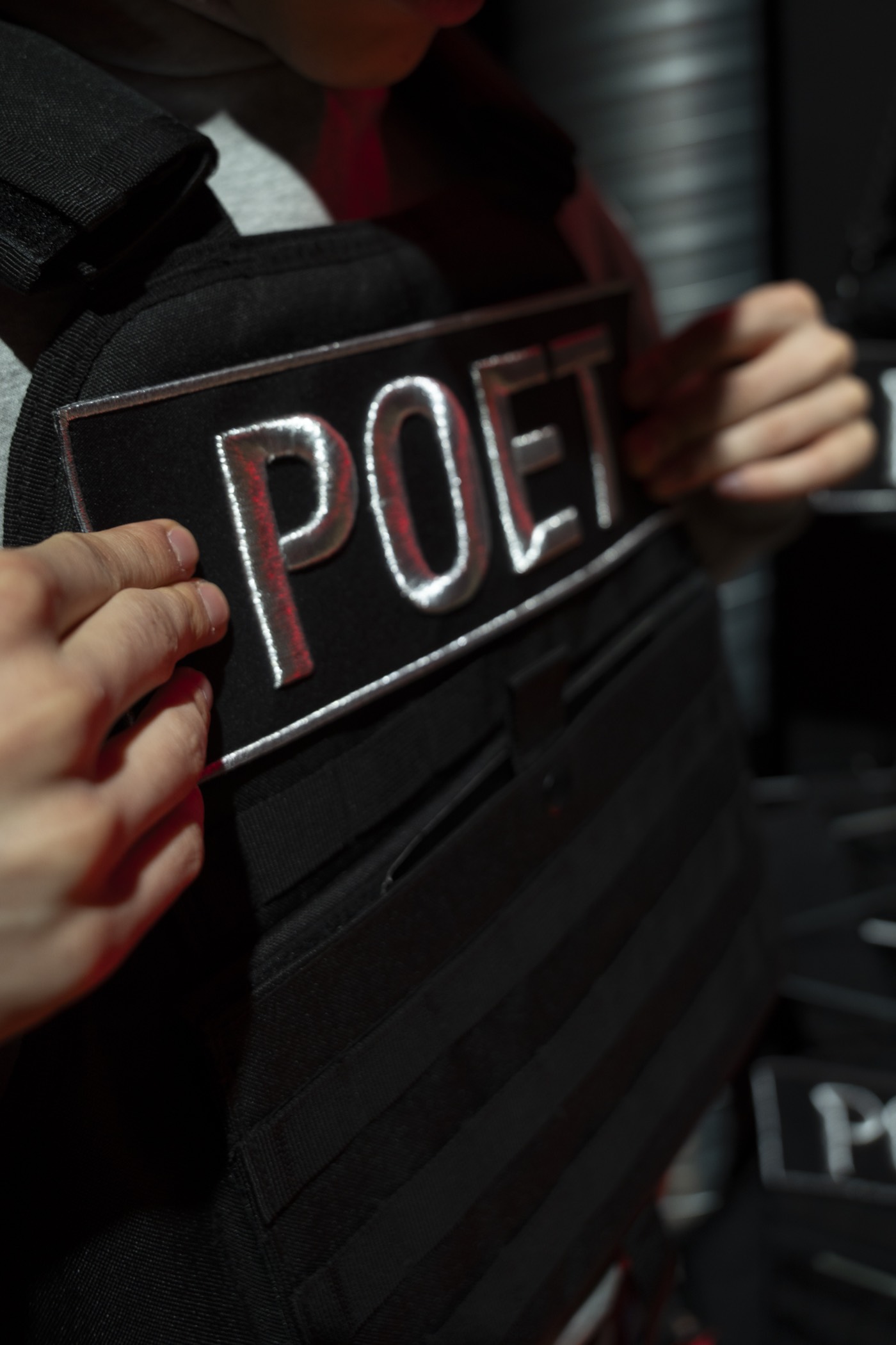 Putting on the POET vest
